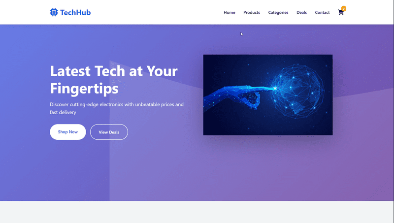 Subscribe box with floating placeholder input for website newsletter signup