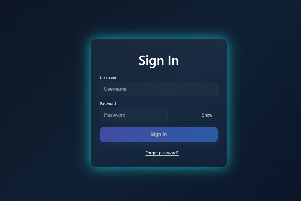 How to Build a Modern Sign In Form using HTML, CSS & JavaScript